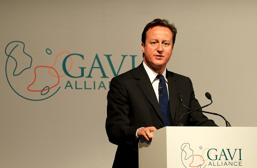 David Cameron, Ben Fisher/GAVI Alliance